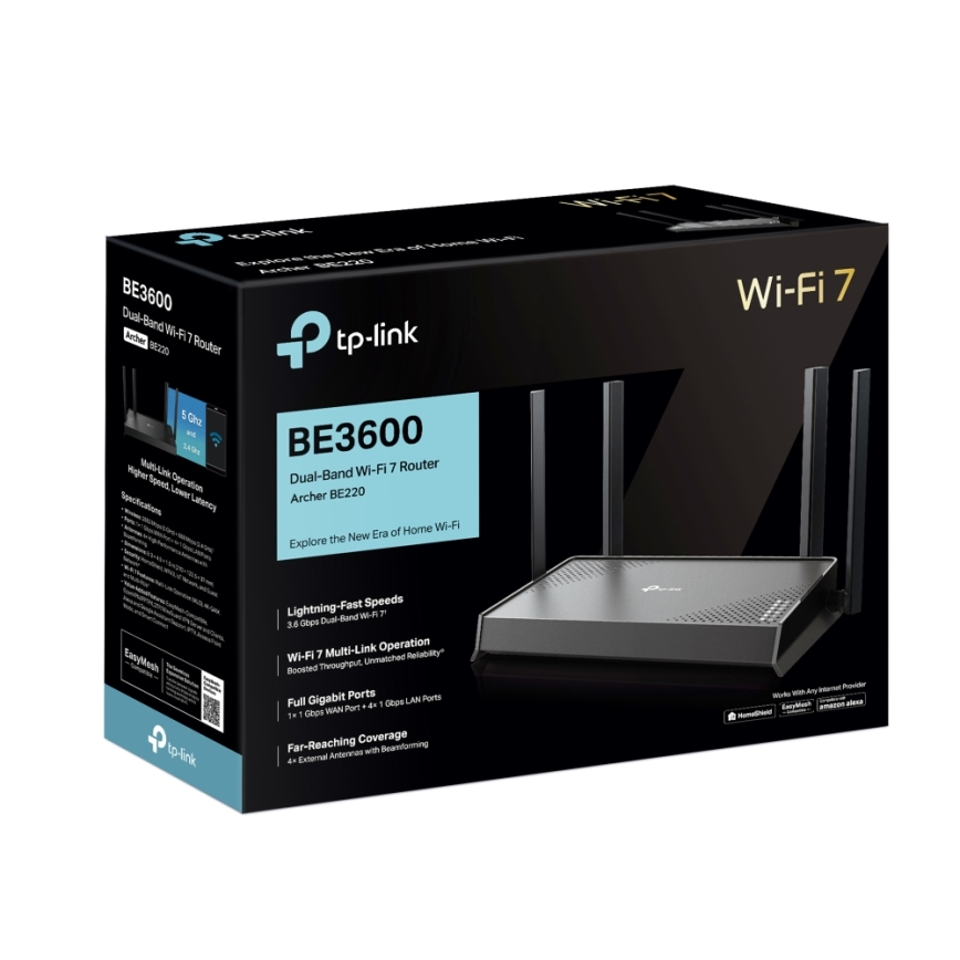 TP-Link - Δρομολογητής Wi‑Fi 7 διπλής ζώνης