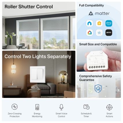 TP-Link - Μονάδα Έξυπνου Διακόπτη MATTER