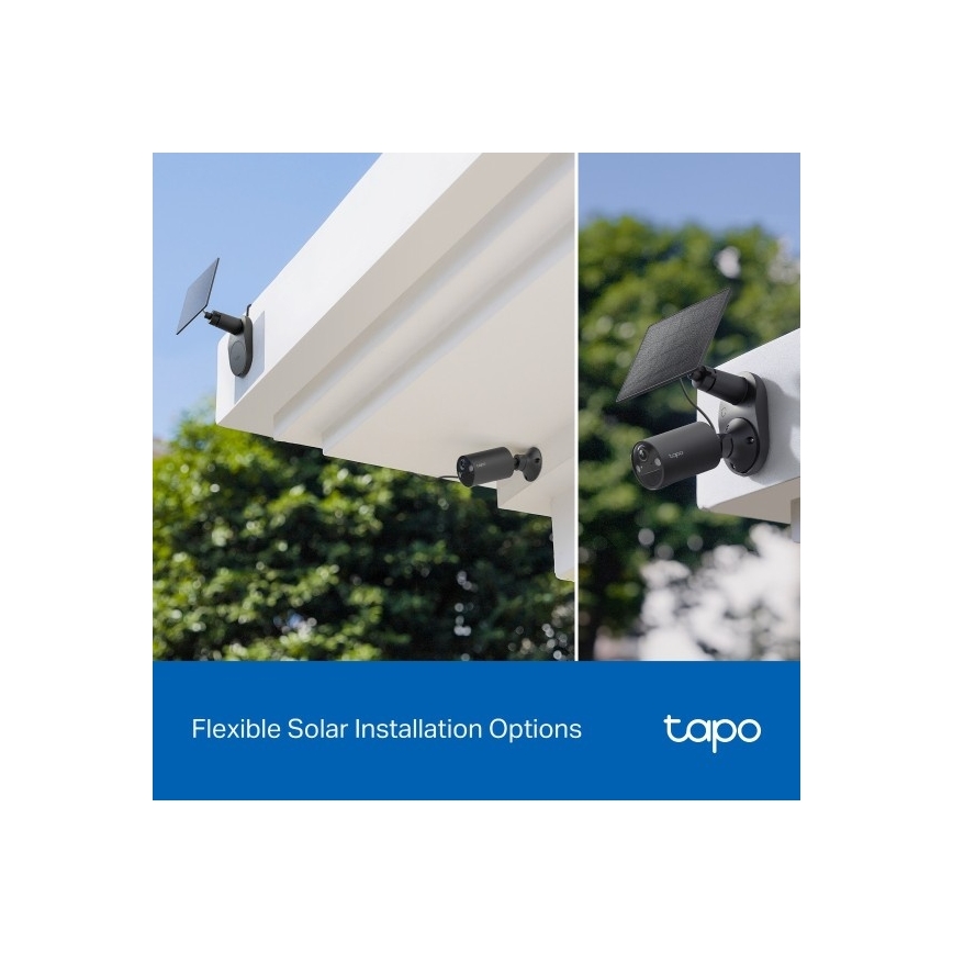 TP-Link - Υπαίθρια ηλιακή κάμερα IP65 Wi-Fi