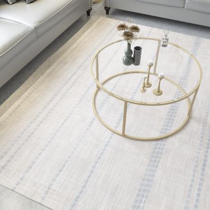 Τραπεζάκι σαλονιού BERLIN 80x45 εκ. χρυσό/διάφανο