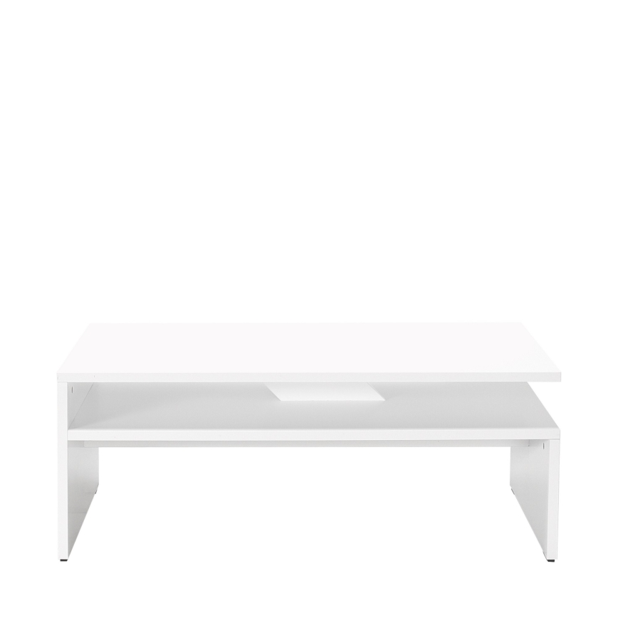 Τραπεζάκι σαλονιού 42x110 cm λευκό