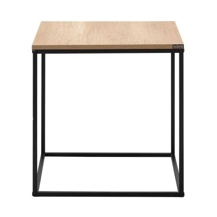 Τραπεζάκι σαλονιού 52x50 cm καφέ