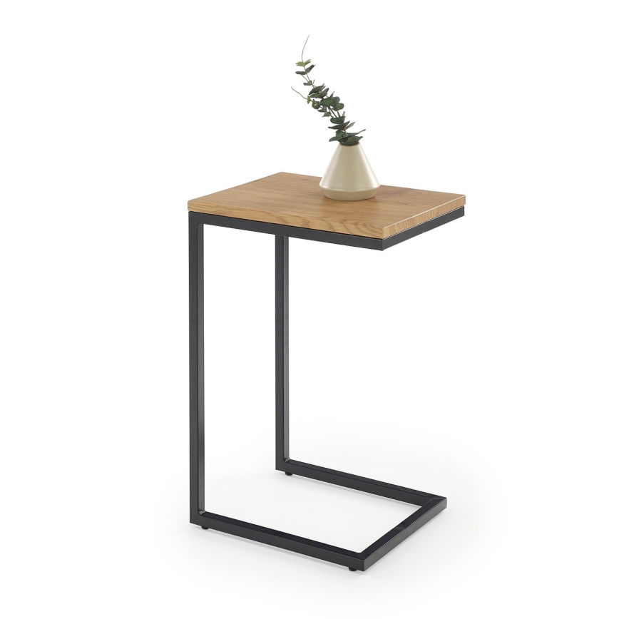 Τραπεζάκι σαλονιού AURIA δρυς/μαύρο