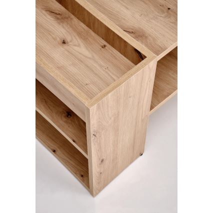 Τραπεζάκι σαλονιού BELA 100x42 cm, απόχρωση βελανιδιάς Artisan