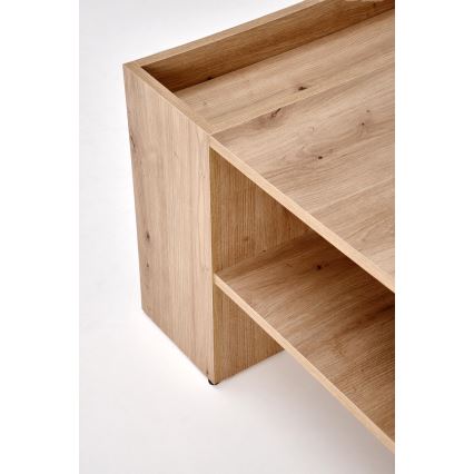 Τραπεζάκι σαλονιού BELA 100x42 cm, απόχρωση βελανιδιάς Artisan