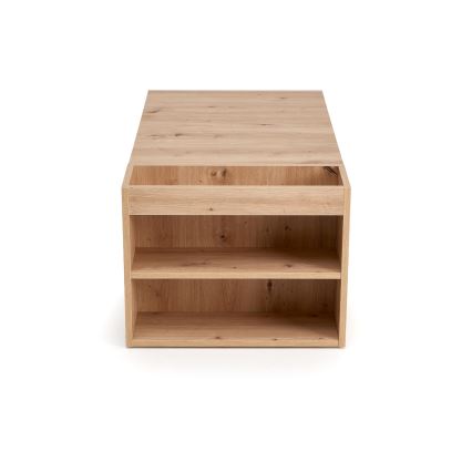 Τραπεζάκι σαλονιού BELA 100x42 cm, απόχρωση βελανιδιάς Artisan
