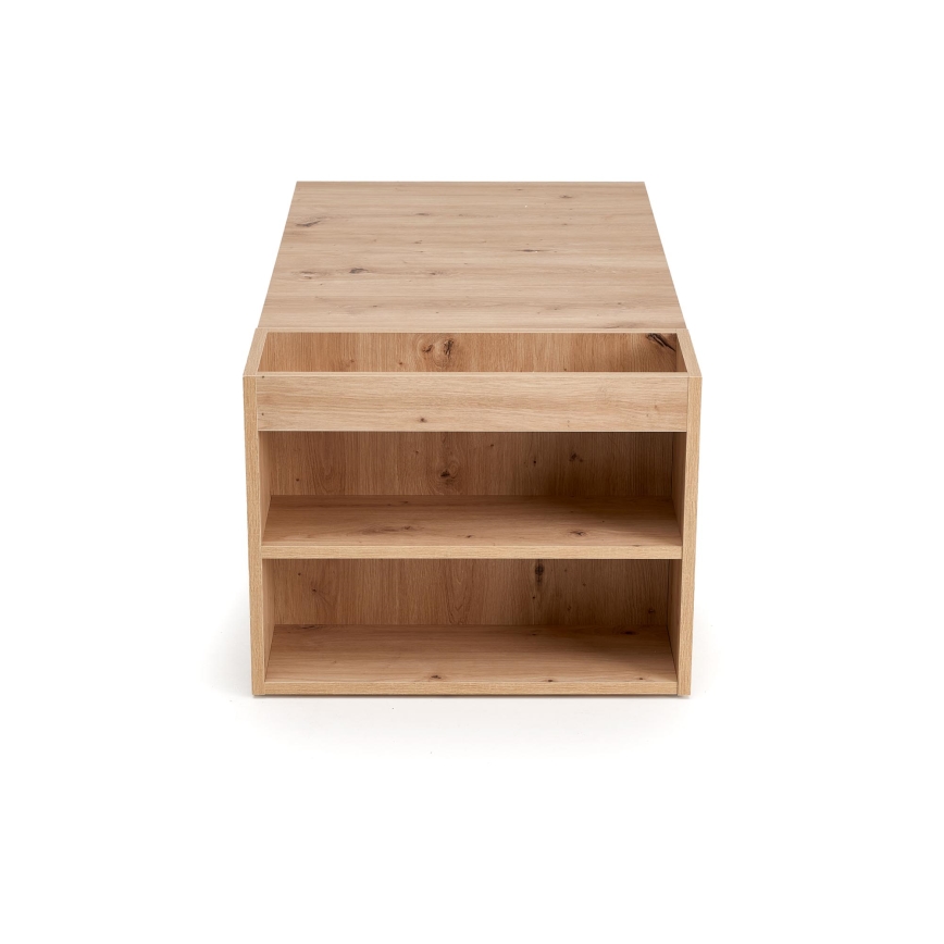 Τραπεζάκι σαλονιού BELA 100x42 cm, απόχρωση βελανιδιάς Artisan