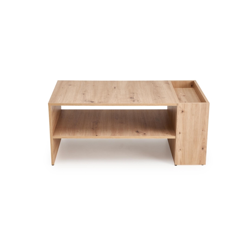 Τραπεζάκι σαλονιού BELA 100x42 cm, απόχρωση βελανιδιάς Artisan