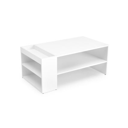 Τραπεζάκι σαλονιού BELA 100x42 cm λευκό