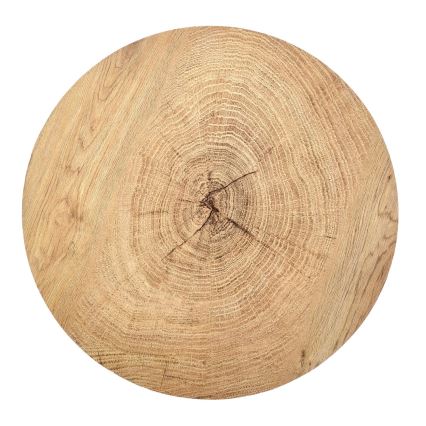 Τραπεζάκι σαλονιού BROOKLYN 45x45 cm μαύρο/μπεζ