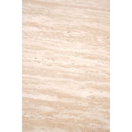 Τραπεζάκι σαλονιού CALDO, διάμετρος 50 εκ., καφέ/μπεζ