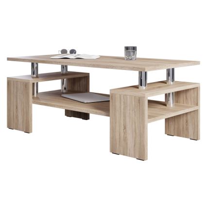 Τραπεζάκι σαλονιού CUBE 50x110 εκ. δρυς sonoma