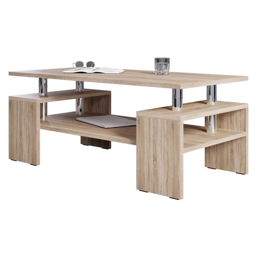 Τραπεζάκι σαλονιού CUBE 50x110 εκ. δρυς sonoma