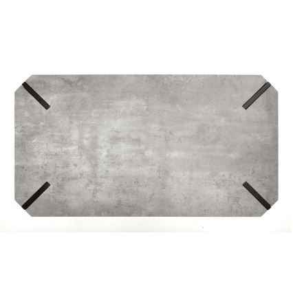 Τραπεζάκι σαλονιού EMILY 42x110 cm τσιμέντο