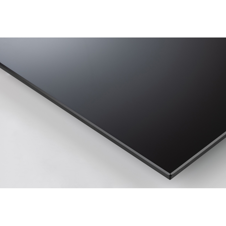 Τραπεζάκι σαλονιού ENZO με ανασηκούμενη επιφάνεια 110x60 cm μαύρο/δρυς