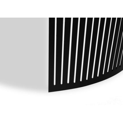 Τραπεζάκι σαλονιού FIKOLI 40x75 cm μαύρο/χρυσό δρυς