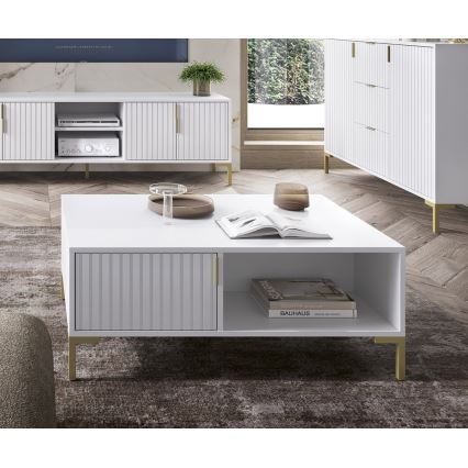 Τραπεζάκι σαλονιού FLOP λευκό