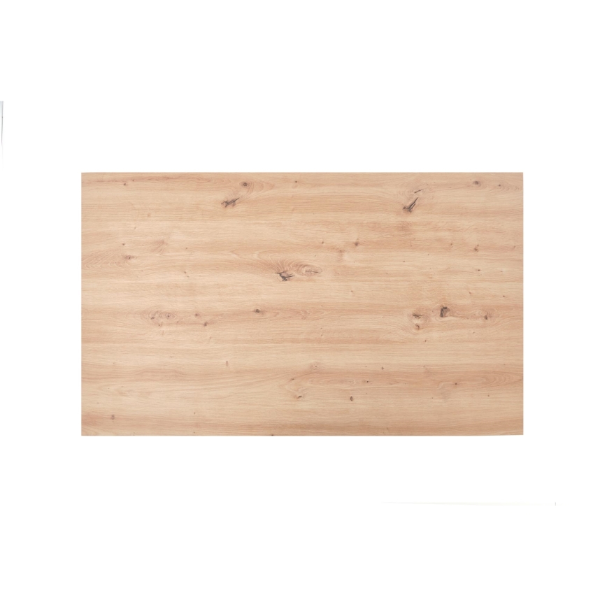 Τραπεζάκι σαλονιού FORMA 110x65 cm καφέ/μαύρο