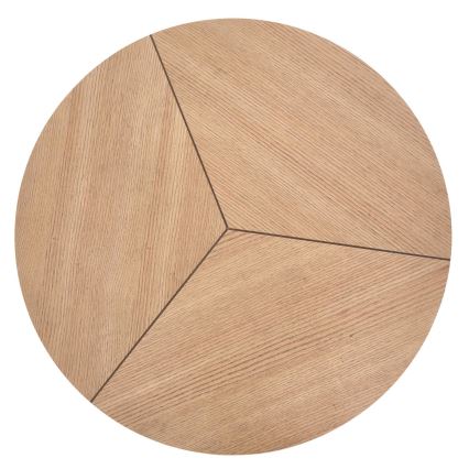 Τραπεζάκι σαλονιού KARIDA 41x80 cm μπεζ/μαύρο