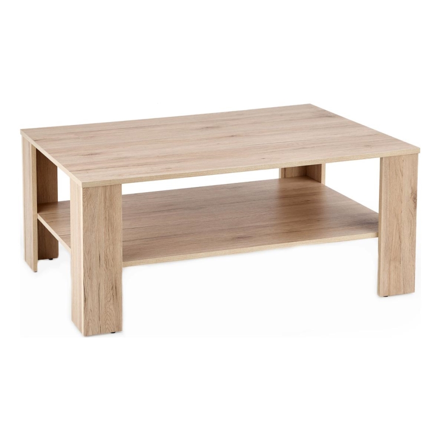 Τραπεζάκι σαλονιού KWADRO 53x110 cm δρυς wotan