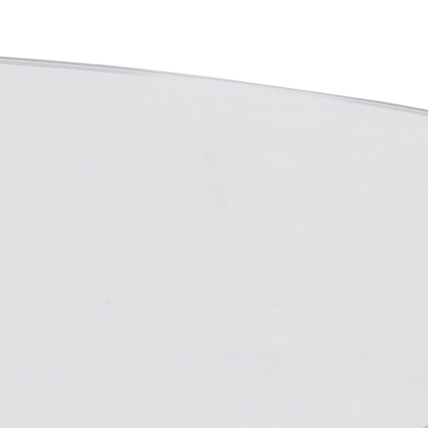 Τραπεζάκι σαλονιού LUCA 82 εκ. διαφανές/ασημί