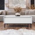 Τραπεζάκι σαλονιού OZMI 100x40 cm λευκό