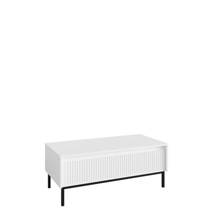 Τραπεζάκι σαλονιού OZMI 100x40 cm λευκό