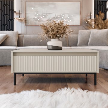 Τραπεζάκι σαλονιού OZMI 100x40 cm κασμίρ