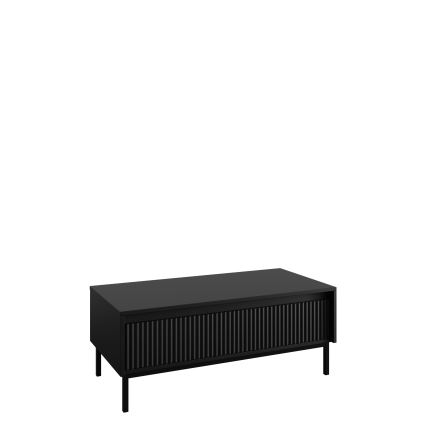 Τραπεζάκι σαλονιού OZMI 100x40 cm μαύρο