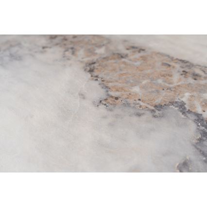 Τραπεζάκι σαλονιού PRIZMA 35x90 cm σε μαρμάρινο ντεκόρ