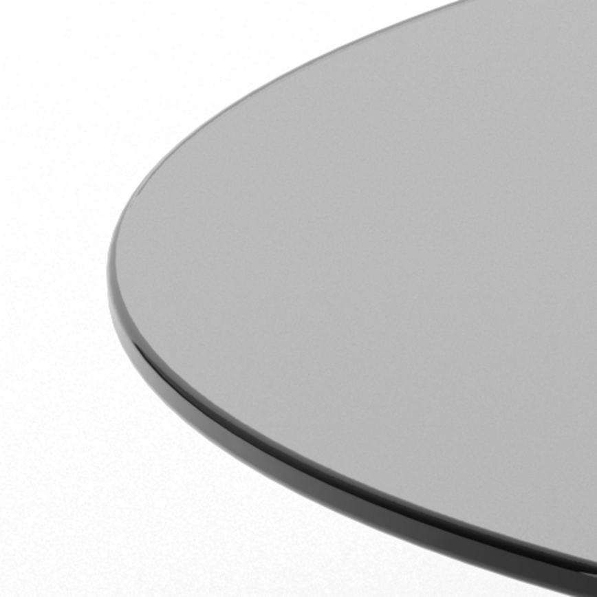 Τραπεζάκι σαλονιού SANOS 80 cm, καπνιστό γκρι