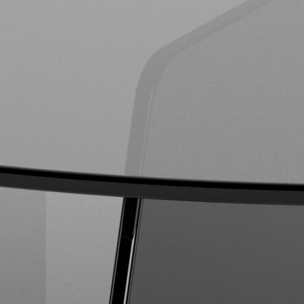 Τραπεζάκι σαλονιού SANOS 80 cm, καπνιστό γκρι