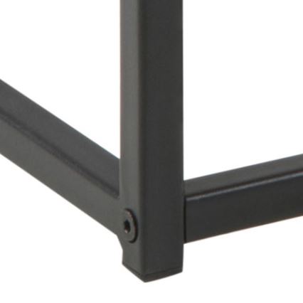 Τραπεζάκι σαλονιού SARON δρυς/μαύρο