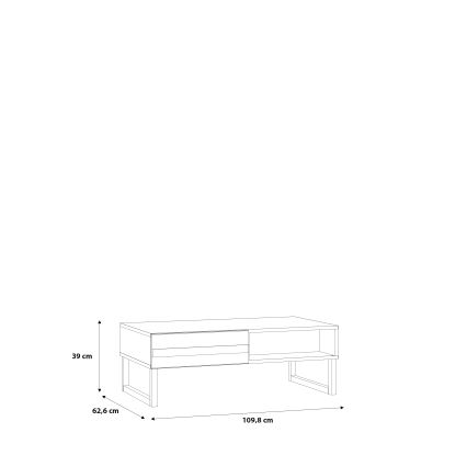 Τραπεζάκι σαλονιού TARO, πράσινο