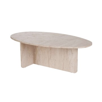 Τραπεζάκι σαλονιού VARUM 120x65 cm, μπεζ