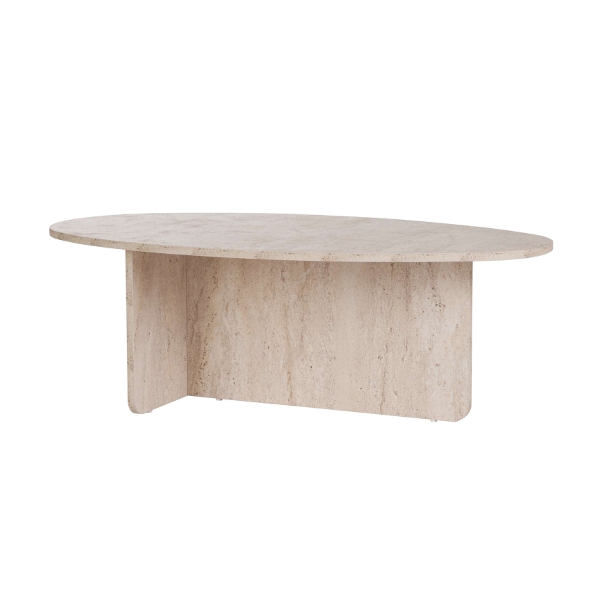 Τραπεζάκι σαλονιού VARUM 120x65 cm, μπεζ