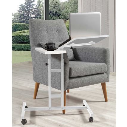 Τραπεζάκι για laptop GLEN 87x67 cm λευκό