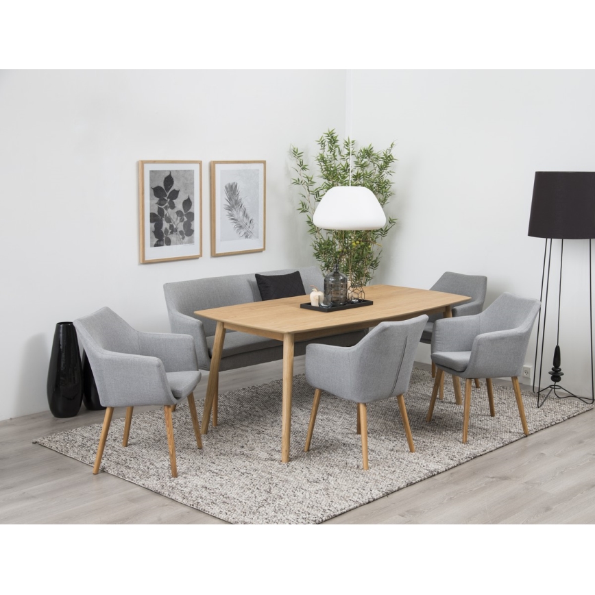 Τραπέζι φαγητού BERG από δρυς