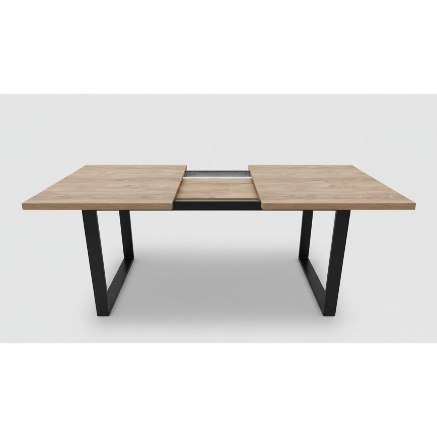 Τραπέζι φαγητού COLIN με δυνατότητα επέκτασης, δρυς