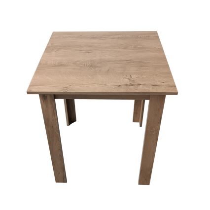 Τραπέζι φαγητού τετράγωνο LEVI σε απόχρωση Sonoma δρυς