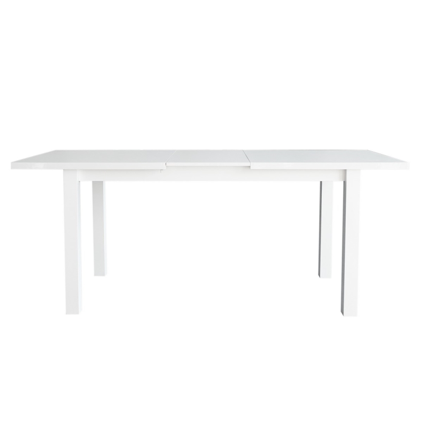 Τραπέζι φαγητού LIAM με δυνατότητα επέκτασης, λευκό