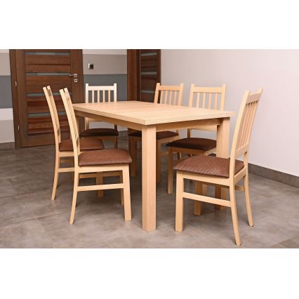 Τραπέζι φαγητού LIAM με δυνατότητα επέκτασης, δρυς Sonoma