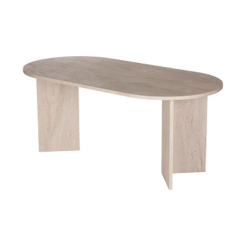 Τραπέζι φαγητού NEL 180x90 cm μπεζ