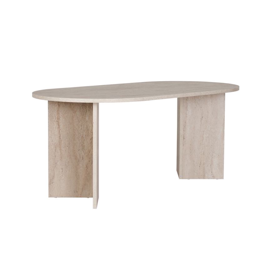 Τραπέζι φαγητού NEL 180x90 cm μπεζ