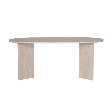 Τραπέζι φαγητού NEL 180x90 cm μπεζ