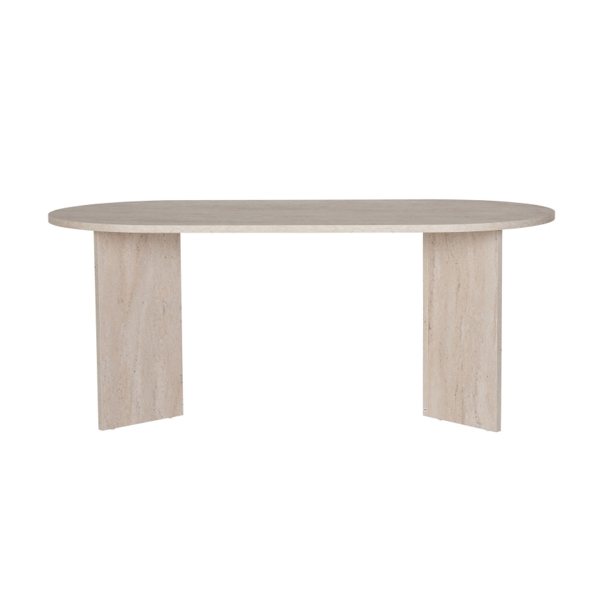 Τραπέζι φαγητού NEL 180x90 cm μπεζ