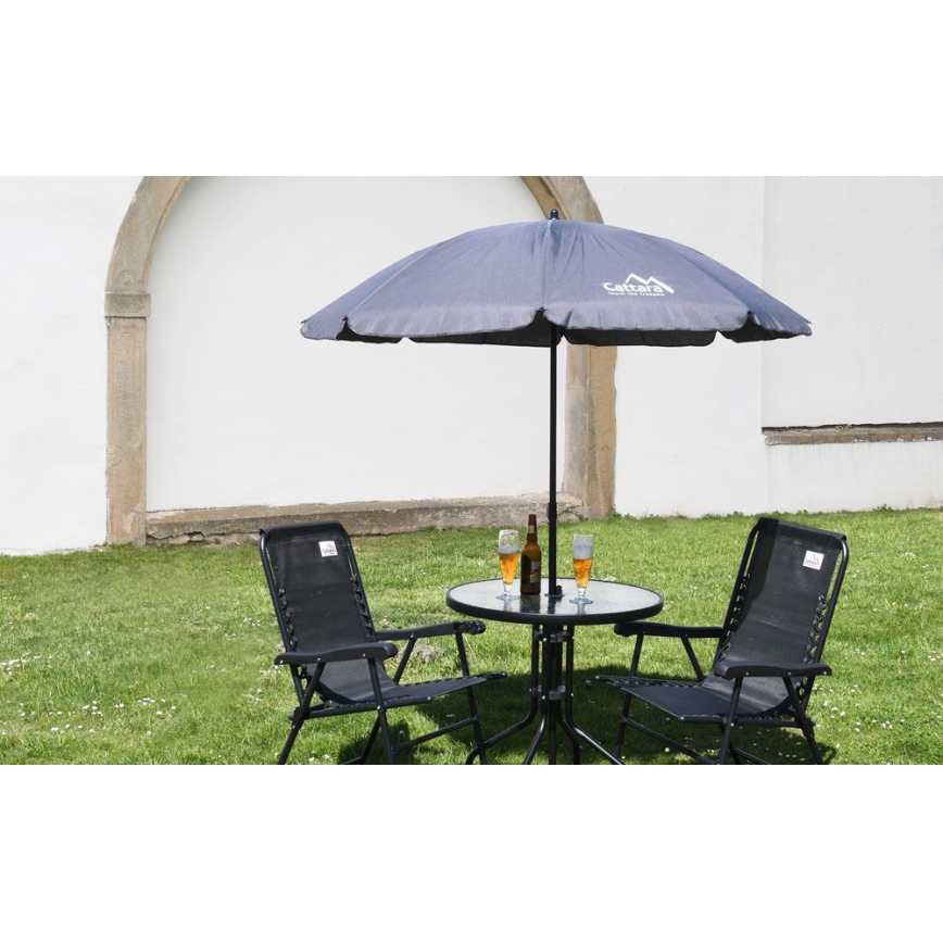 Τραπέζι κήπου δ. 70 cm μαύρο