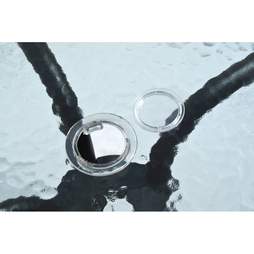 Τραπέζι κήπου δ. 70 cm μαύρο