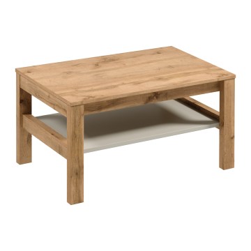 Τραπέζι σαλονιού MENTA 90x45 cm δρυς Wotan/γκρι