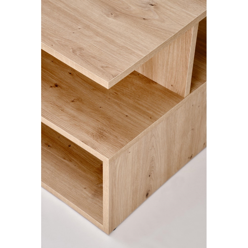 Τραπέζι σαλονιού NOTE 90x51 εκ., σε απόχρωση δρυς Artisan